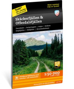 Calazo Skäckerfjällen & Offerdalsfjällen 1:50 000